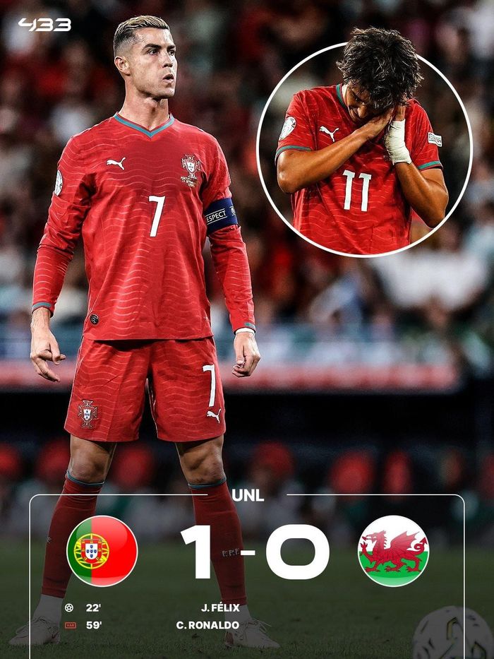 Chiến thắng mở màn chiếc dịch Nations League của Bồ Đào Nha