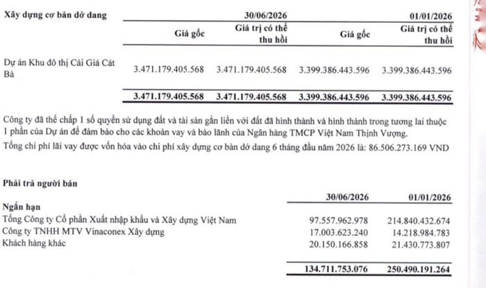 Đến cuối quý II/2026, VCR đã rót khoảng 5.260 tỷ đồng vào Cát Bà Amatina.