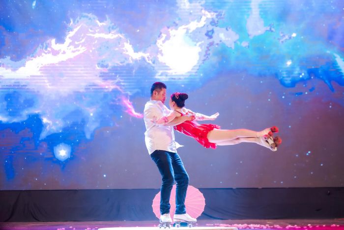 Tiết mục xiếc khiến khán giả nhiều lần "thót tim".