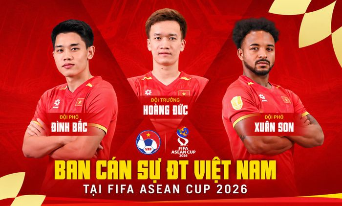 Đình Bắc lần đầu làm đội phó tuyển Việt Nam. Ảnh: VFF