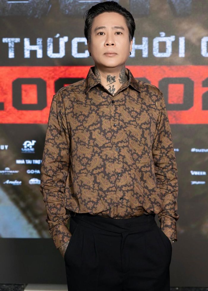Danis Nguyễn tại sự kiện ra mắt phim.