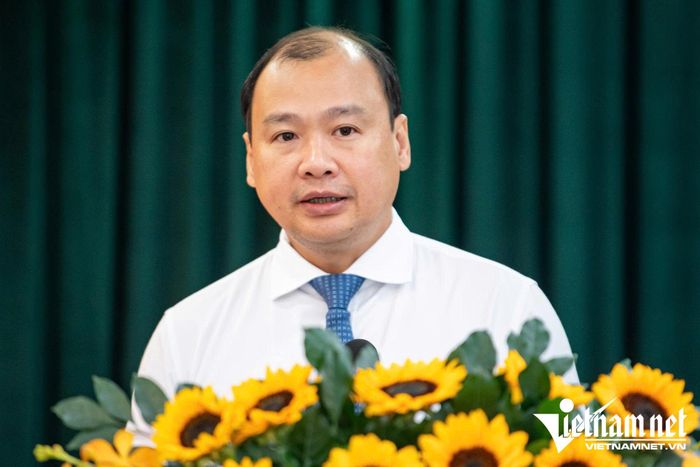 PGS.TS Lê Hải Bình phát biểu tại hội thảo. Ảnh: Tuấn Hùng