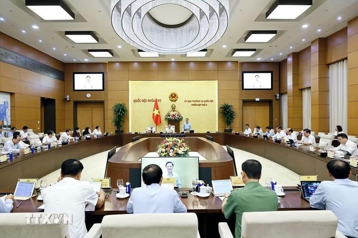 Quang cảnh phiên họp. (Ảnh: Doãn Tấn/TTXVN)