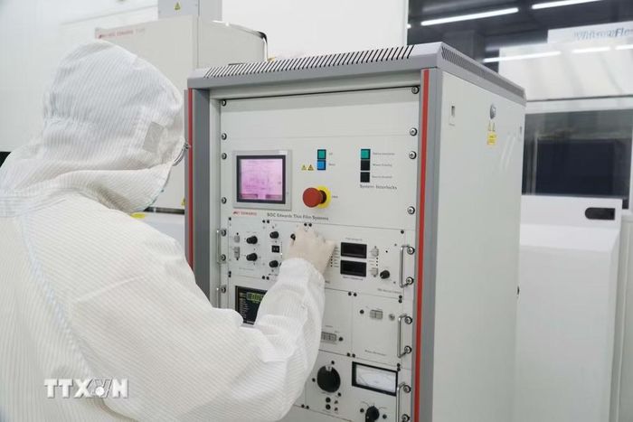 Phòng thí nghiệm công nghệ bán dẫn SHTP Labs có sứ mệnh nghiên cứu, làm chủ và phát triển công nghệ, tạo ra sản phẩm có khả năng thương mại hoá. (Ảnh: Thu Hoài/TTXVN)