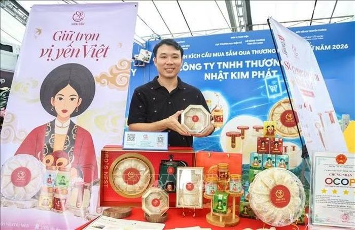 Sản phẩm OCOP Tây Ninh được cơ sở sản xuất đầu tư bao bì, nhãn mác, góp phần nâng cao giá trị và sức cạnh tranh trên thị trường.
