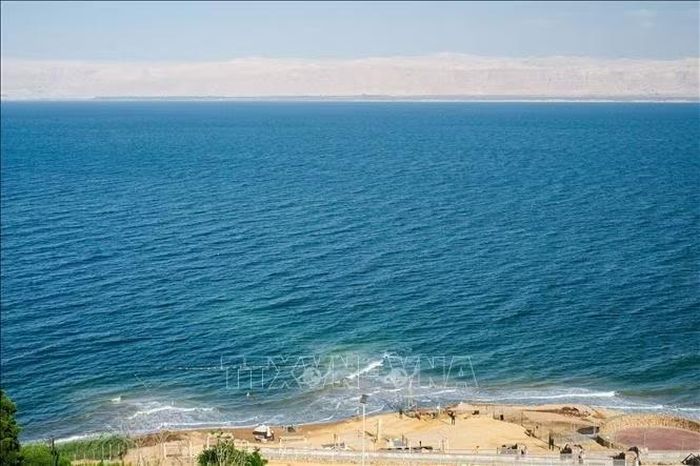 Quang cảnh Biển Chết tại Jordan. Ảnh: THX/TTXVN phát
