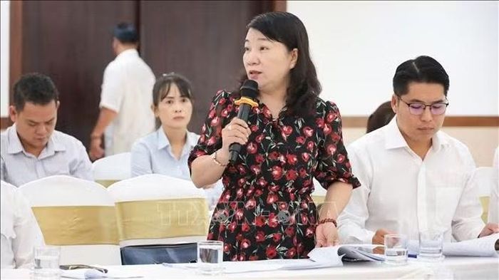 Đại biểu góp ý tại Hội thảo.