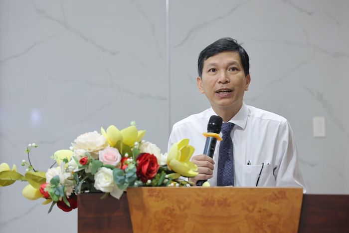 Ông Nguyễn Hữu Yên, Phó Giám đốc Sở Khoa học và Công nghệ TP Hồ Chí Minh, phát biểu tại sự kiện.