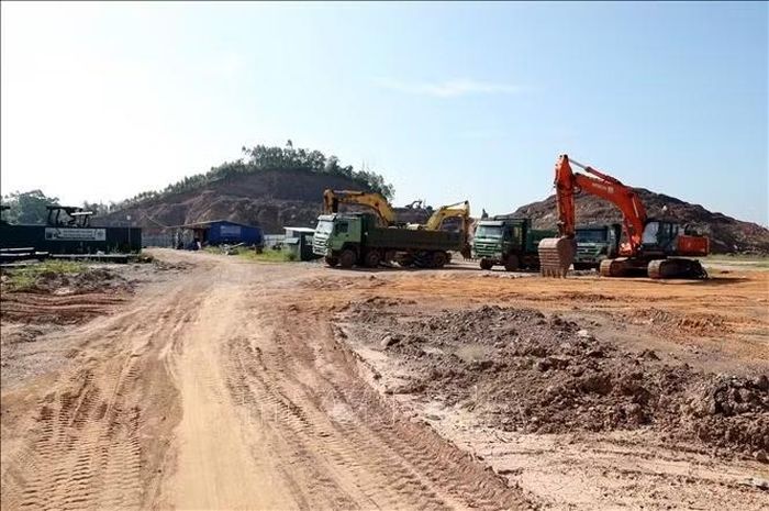 Hạ tầng giai đoạn 1 của Khu Công nghiệp VSIP Lạng Sơn diện tích 200 ha đã cơ bản hoàn thiện sẵn sàng thu hút các nhà đầu tư thứ cấp. Ảnh: Văn Đạt/TTXVN