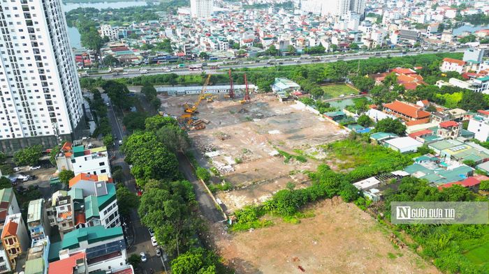 Khu đất rộng 14.969 m2 đất tại phường Yên Sở của Công ty TNHH Chế tạo Kim loại Hoà Phát.
