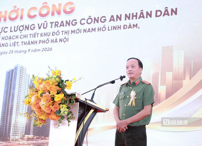 Thứ trưởng Đặng Hồng Đức phát biểu tại buổi Lễ.