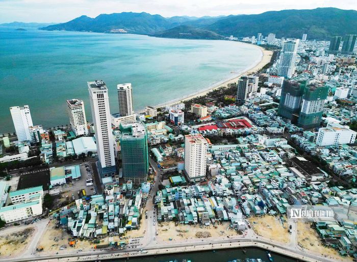 Một góc đô thị biển Quy Nhơn (Gia Lai) đang phát triển có vóc dáng, hiện đại.