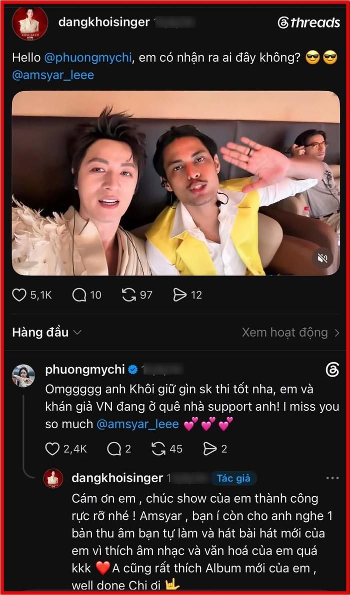 Phương Mỹ Chi gặp lại đối thủ tại Sing! Asia nhờ đoạn clip của Đăng Khôi.