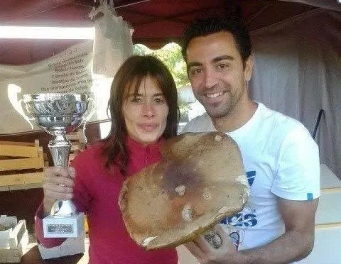 Huyền thoại bóng đá Tây Ban Nha Xavi thích đi hái nấm. Nguồn: X