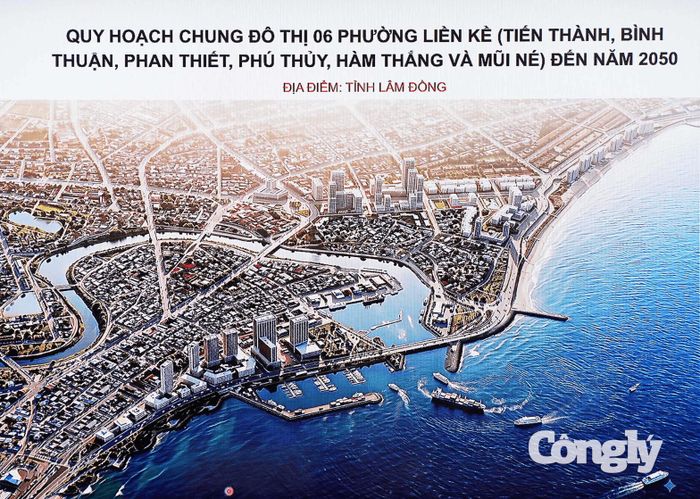Phối cảnh quy hoạch chung đô thị 06 phường liền kề.