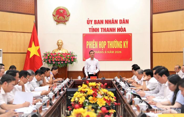 Đồng chí Tô Anh Dũng, Phó Bí thư Tỉnh ủy, Chủ tịch UBND tỉnh phát biểu chỉ đạo tại phiên họp.