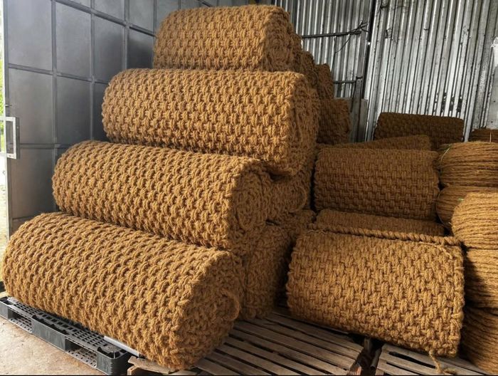 Từ những phụ phẩm, phế phẩm nông nghiệp như là phần bỏ đi đã được đưa vào các quy trình để tạo ra vật liệu mới, sản phẩm mới. Ảnh: Green-Cocolim