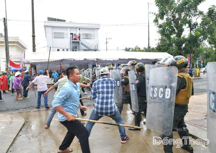 Tình huống diễn tập thực binh A2.