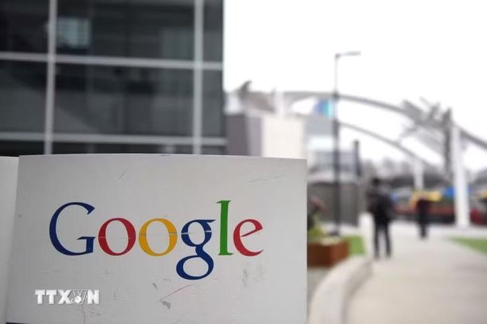 Biểu tượng của Google. Ảnh: AFP/TTXVN