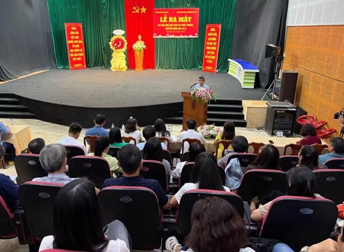 Quang cảnh buổi lễ. Ảnh: Lam Nguyên