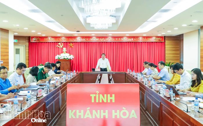 Đồng chí Hồ Xuân Trường chủ trì hội nghị giao ban công tác quý III năm 2026.