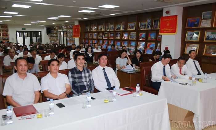 Các đại biểu tham dự hội nghị đánh giá kết quả công tác 9 tháng năm 2026.