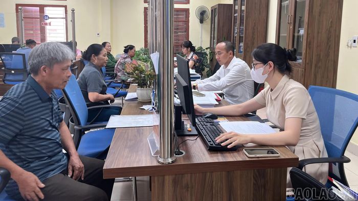 Tỉnh Lào Cai cũng đã đặt mục tiêu 100% hồ sơ được giải quyết đúng và trước hạn