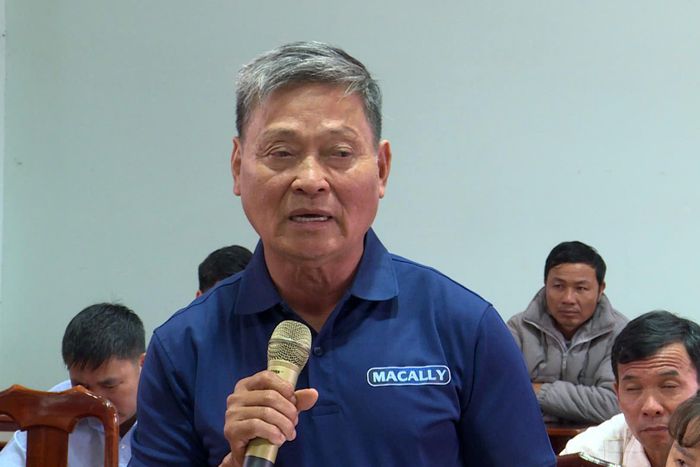 Cử tri Nghiêm Xuân Dưng kiến nghị ngành chức năng cần kiểm tra, xử lý việc làm giả mã vùng trồng đối với cây sầu riêng trên địa bàn