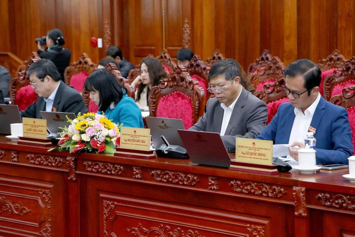 Các đại biểu tham dự phiên giải trình