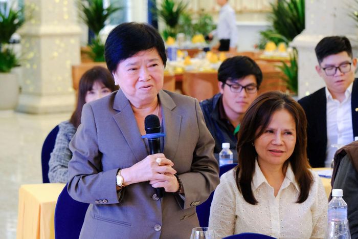 Bà Trần Thị Hồng, Giám đốc Công ty Thủy Hoàng Nguyên bày tỏ mong muốn trong thời gian đến các cấp, chính quyền địa phương tiếp tục hỗ trợ doanh nghiệp hoạt động trên địa bàn