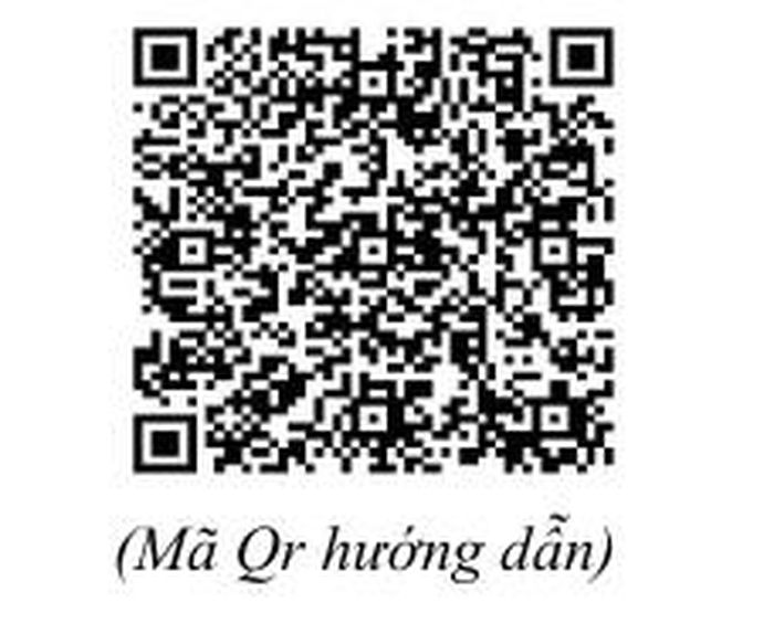 Nhân dân quét mã QR này để được hướng dẫn cách đóng góp ý kiến trên VNeID.