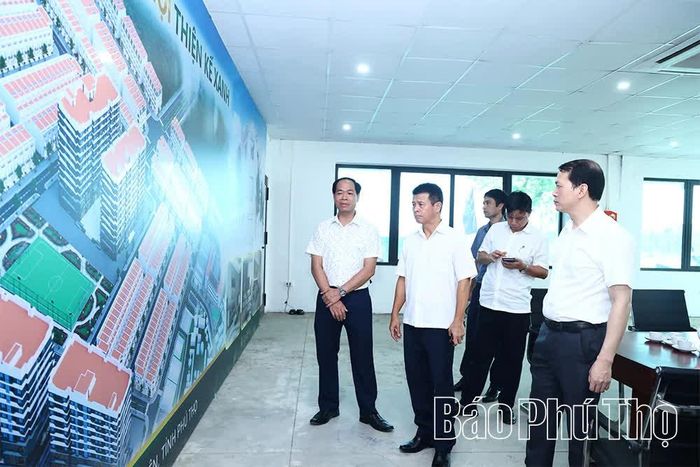 Chủ đầu tư Khu nhà ở xã hội thôn Rừng Cuông, xã Thiện Kế giới thiệu tổng quan về dự án.