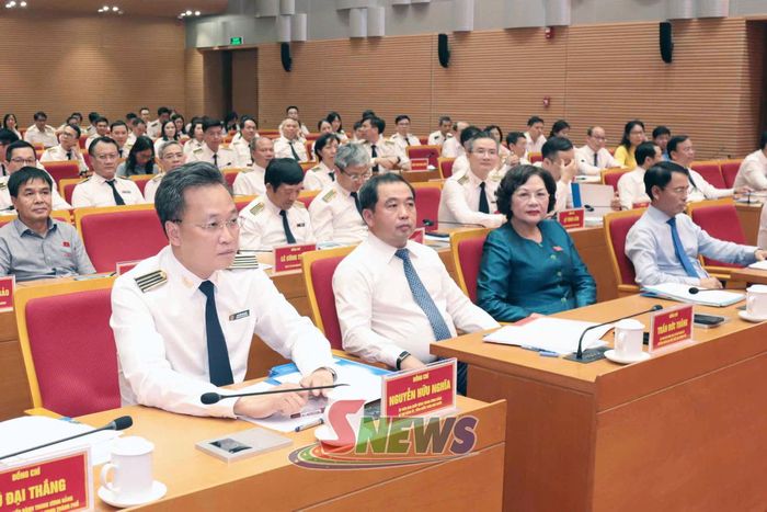 Các đại biểu dự hội nghị.