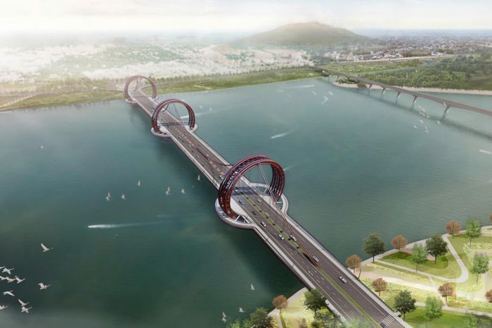 Dự án Cầu Trà Khúc 1 đủ điều kiện khởi công trong tháng 10/2026. (Ảnh: Lê Danh).