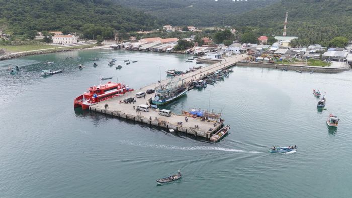 Một góc đảo Thổ Châu. Ảnh: Lê Trung Hiếu