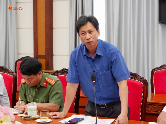Đại diện Sở Công Thương TP. Hồ Chí Minh Nguyễn Phương Duy phát biểu. Ảnh: Hoa Lê