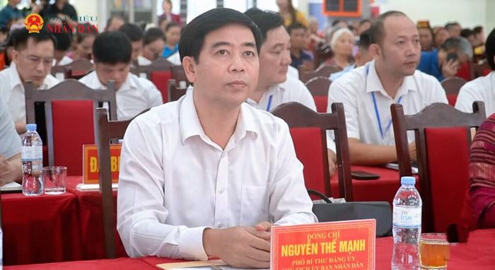 Các đại biểu dự Hội nghị tiếp xúc cử trI Ảnh: Châu San