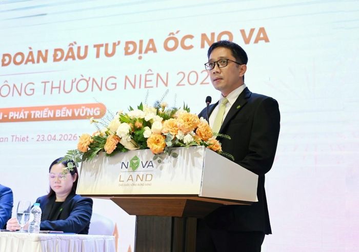 Chủ tịch HĐQT Novaland, ông Bùi Cao Nhật Quân. Ảnh: Novaland