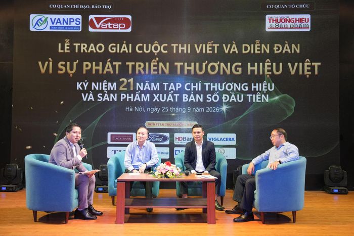 Phiên tọa đàm làm gì để thương hiệu Việt phát triển mạnh và bền vững trong kỷ nguyên số.