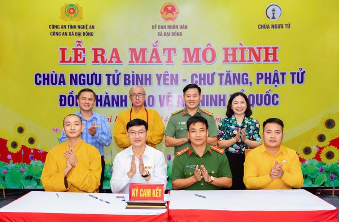 Công tác phối hợp đồng hành bảo vệ an ninh Tổ quốc cùng các cơ sở tôn giáo trên địa bàn được triển khai có hiệu quả.