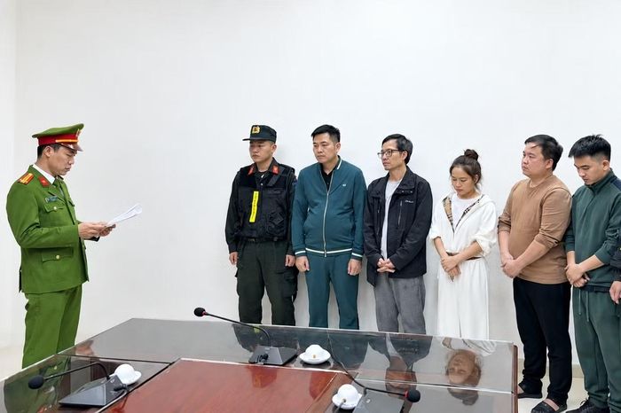 Các đối tượng trong vụ án.
