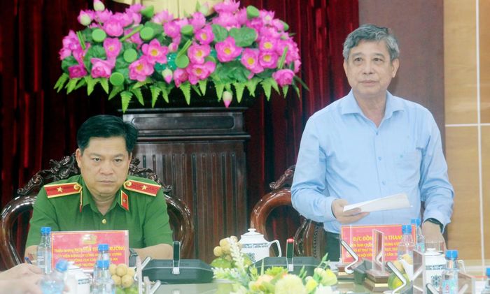 Đồng chí Đồng Văn Thanh, Ủy viên Trung ương Đảng, Phó Bí thư Thường trực Thành ủy, Chủ tịch HĐND TP Cần Thơ phát biểu tại hội nghị.