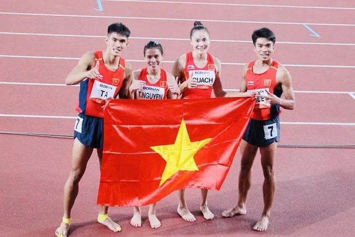 Điền kinh Việt Nam giành tấm huy chương được ví như Vàng tại ASIAD 2026.
