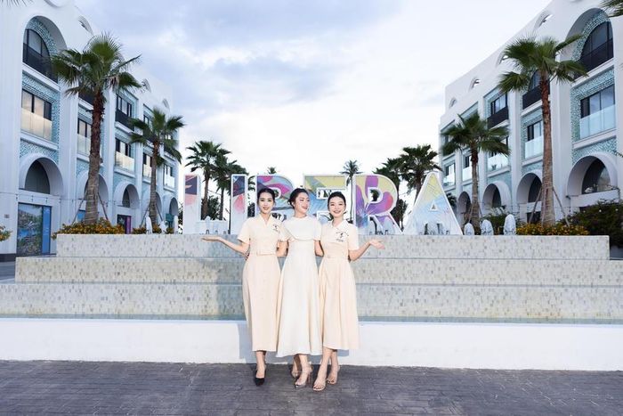 Top 3 Miss World Vietnam 2025 giữa không gian nghỉ dưỡng tại Libera Nha Trang