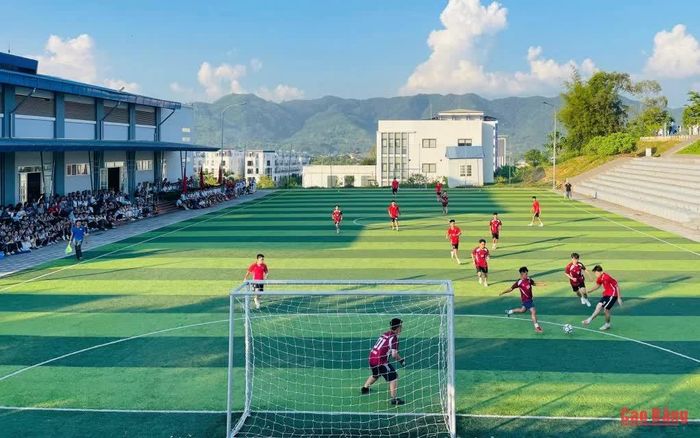 Giải tạo sân chơi lành mạnh, bổ ích để học sinh nâng cao sức khỏe.