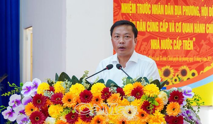 Tiếp thu ý kiến chỉ đạo, đồng chí Đoàn Việt Khoa, Bí thư Đảng uỷ, Chủ tịch HĐND Xã Nguyễn Phích, khẳng định, địa phương sẽ cụ thể hoá các nhiệm vụ, phân công rõ trách nhiệm, tạo chuyển biến thực chất.