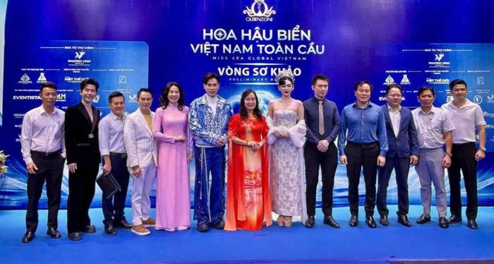 Ban tổ chức, ban giám khảo và khách mời tại vòng sơ khảo phía Nam Hoa hậu Biển Việt Nam Toàn cầu 2026 sáng 24/9 tại TP.HCM