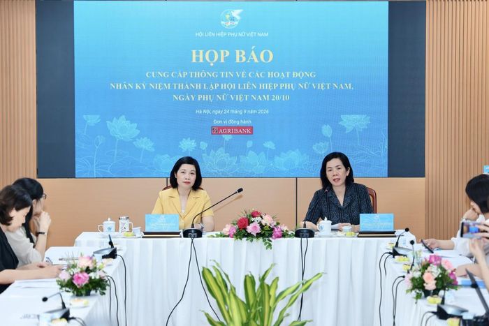 Họp báo thông tin về chuỗi hoạt động chào mừng kỷ niệm 96 năm thành lập Hội và Ngày Phụ nữ Việt Nam 20/10.