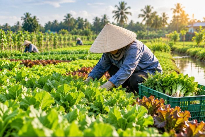 Tổ chức, cá nhân canh tác trong vùng hữu cơ phải chấp hành quy định về canh tác hữu cơ và chịu trách nhiệm về chất lượng sản phẩm cây trồng hữu cơ. Ảnh: Minh họa