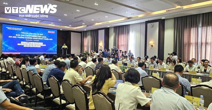 Các đại biểu tại diễn đàn Tổng Biên tập lần thứ 8 - năm 2026 tại TP Quảng Ninh. (Ảnh: Tiến Thắng)